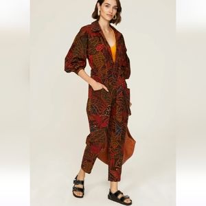 Farm Rio Rainforest Jumpsuit Small